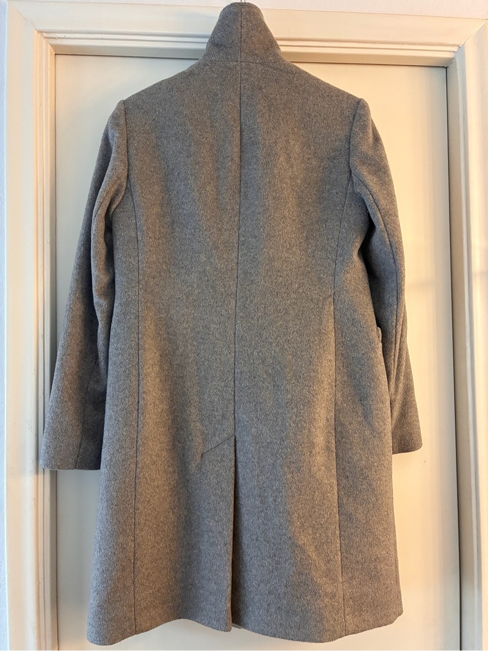 Ralph Lauren Light Grey wool blend Coat - Picture 8 of 10